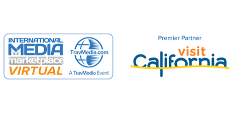 International Media Marketplace and Visit California Premiere Partner Logos