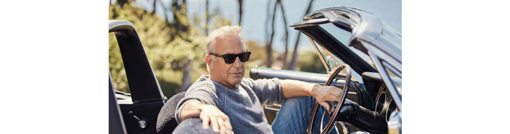 Kevin Costner California Road Trips Guide Cover Star