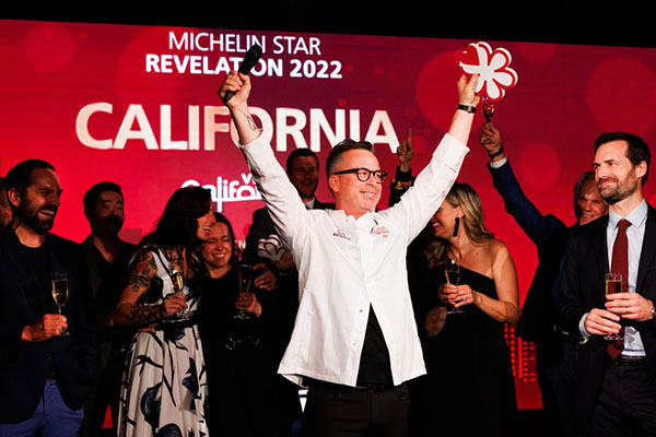 Addison Del Mar receives its third Michelin star at 2022 guide reveal