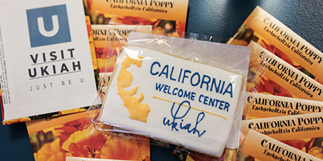 California Welcome Center Ukiah Cookies